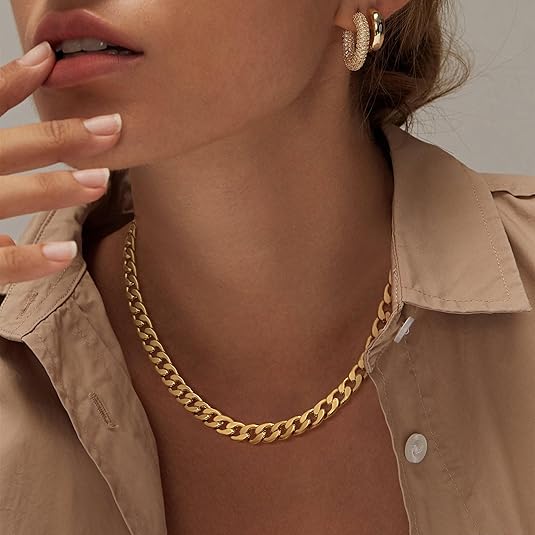 Collar Chunky Cuban Link