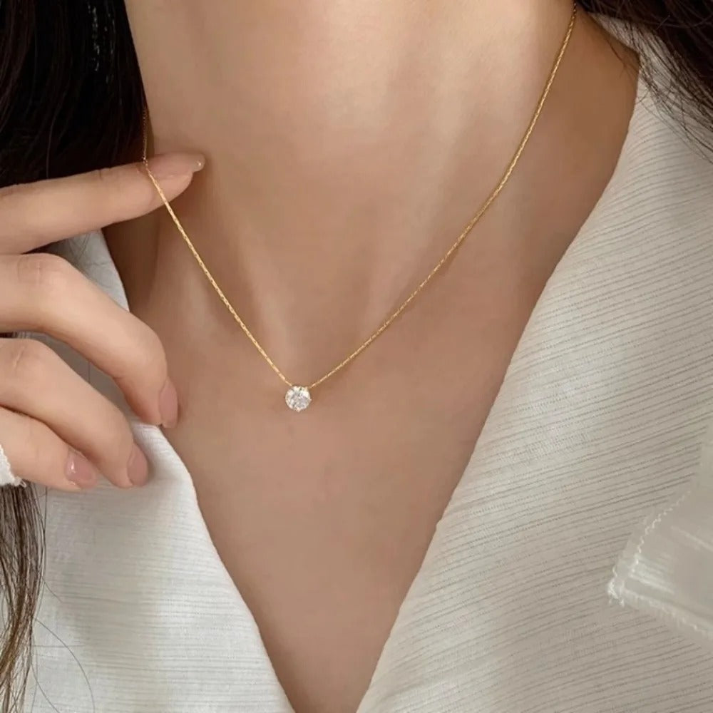 Collar de Moissanita Cléa